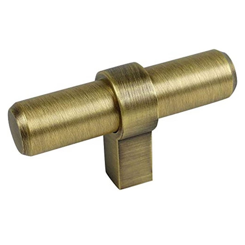 Brushed Antique Brass drawer pulls (7)